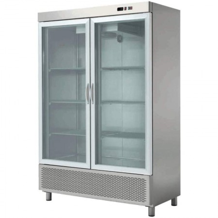 Armario Snack Refrigerado 2 Puertas de Cristal