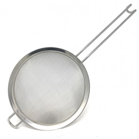 Colador INOX de 23 cm con varilla