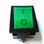 Interruptor Rojo Verde 30x22mm 230V Bipolar