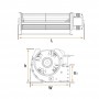 RO-Ventilador tangencial DN 60