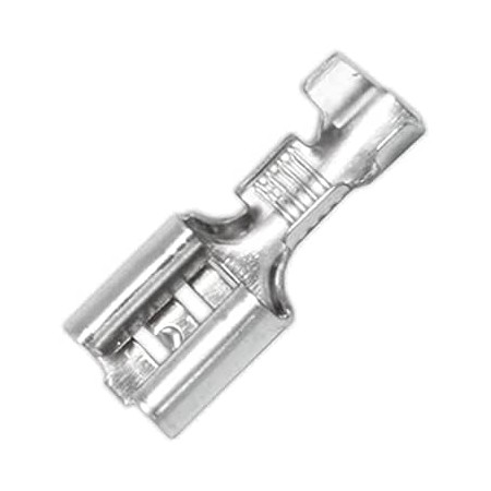 RO-TERMINAL FASTON MEMBRANA HEMBRA 6,3 INOX 100 unidades