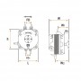 RO-Ventilador 230V 50/60Hz 10W 1300/1550rpm