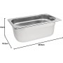 Cubeta gastronorm 1/4 (162x265 mm)