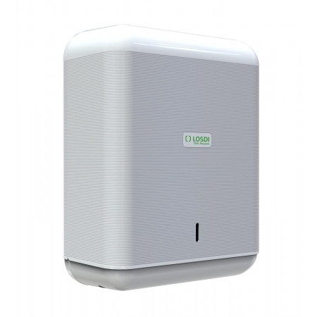 RO-Dispensador papel toalla blanco ECO-LUXE LOSDI