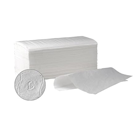 RO-Toallas Secamanos 21x22 cm Zig Zag Laminadas - Caja 3.000 unds.