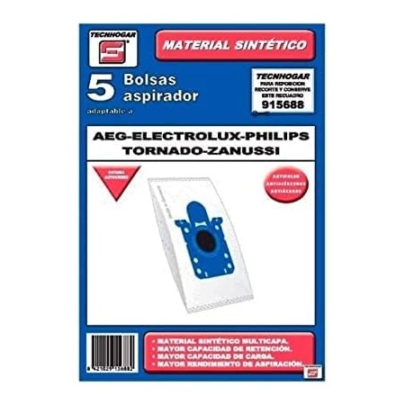 RO-SACO ASPIRADOR SINTÉTICO PHILIPS 5 UN.