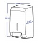RO-Dispensador de Jabón, Acero Inoxidable, Satinado J4110SA