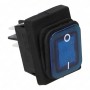 RO-Interruptor Bipolar 230V 16A 30x22mm Azul