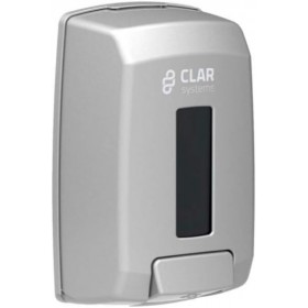 RO-Dosificador Jabon Baño 225x130x95mm ABS Plata Clar Systems