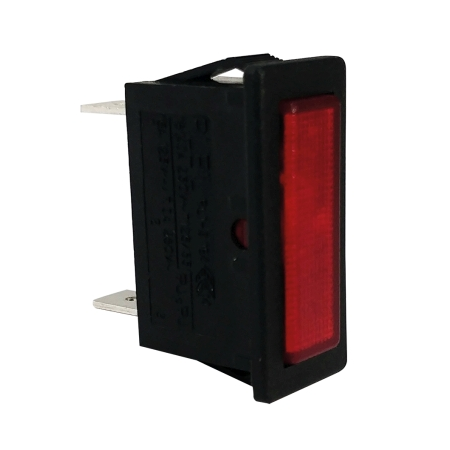 RO-Piloto Rojo 30x11mm 230V