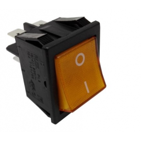 RO-Interruptor Ámbar 30x22mm 16A 250V Bipolar