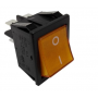 RO-Interruptor Ámbar 30x22mm 16A 250V Bipolar