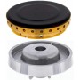 RO-Conjunto ARO/TAPA QUEMADOR COCINA TEKA Ø60mm + QUEMADOR COCINA TEKA Ø62mm SM
