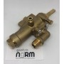 RO-Grifo Gas GAI/B 67mBar OUT:3/8" ENTRADA:BRIDA