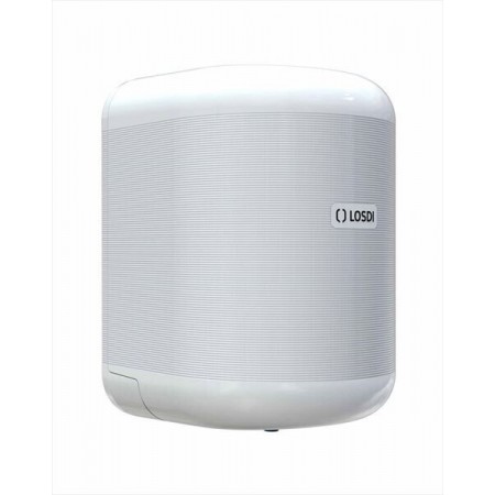 RO-Dispensador de papel mecha ABS ECO-LUXE Blanco con Dispensación Controlada