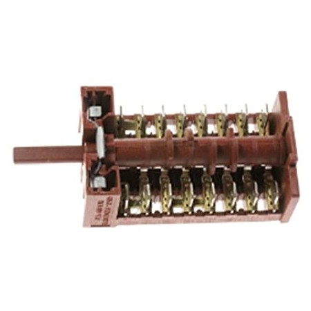 RO-Conmutador 7 POS. 230/400V 16/10A Ø6x4.5mm