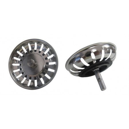 RO-TAPÓN FREGADERO TEKA Ø 45 mm. INOX