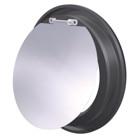 RO-Conjunto de aro y trampilla color gris para contenedor