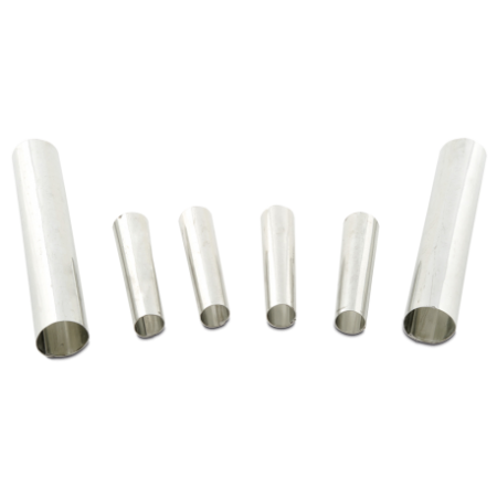 RO-Conjunto de conos para relleno de crema en acero inox 230x120x20 mm.