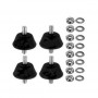 RO-AMORTIGUADOR AG-35b V1 12/140 Kg. 4 UNIDADES