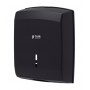 RO-Dispensador de Papel Toalla, 600 Toallas, Acabado Soft Touch, Negro T6100PN