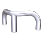 RO-Defensa de esquina desmontable tubular 90º 340x340x200 mm.