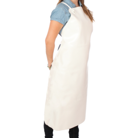 RO-Delantal skay uso alimentario 1100x700x2 mm. Blanco