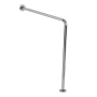 RO-Barra sujeción pared-suelo acero inox 304 Satinado LOSDI