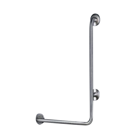 RO-Barra sujeción pared 90º L.derecho Inox 304 Satinado LOSDI