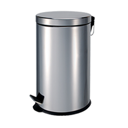 RO-Papelera Pedal 5l. Acero inox 304 Satinado LOSDI