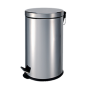 RO-Papelera Pedal 5l. Acero inox 304 Brillo LOSDI