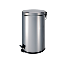 RO-Papelera Pedal 3l. Acero inox 304 Brillo LOSDI