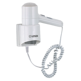 RO-Secador de pelo con colgador 1.200 W dos velocidades LOSDI
