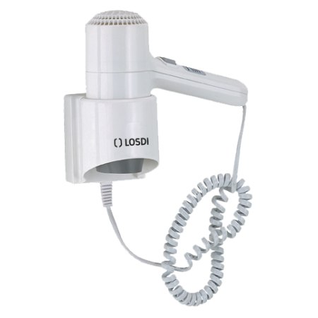RO-Secador de pelo con colgador 1.200 W dos velocidades LOSDI