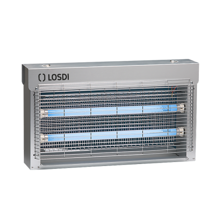 RO-Insecmatic 2X15W Acero LOSDI