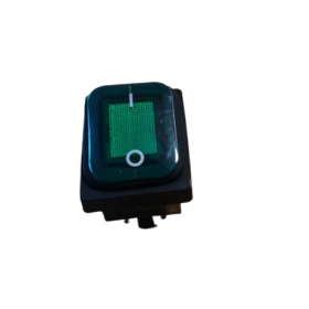 RO-Interruptor Verde 30x22mm 230V 10A