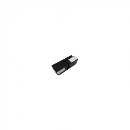 RO-Bisagra G-309 Cromo Vertical 130mm Negra