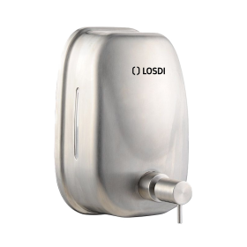 RO-Dosificador jabón líquido 1,7 l. Acero Inox Satinado Blinder LOSDI