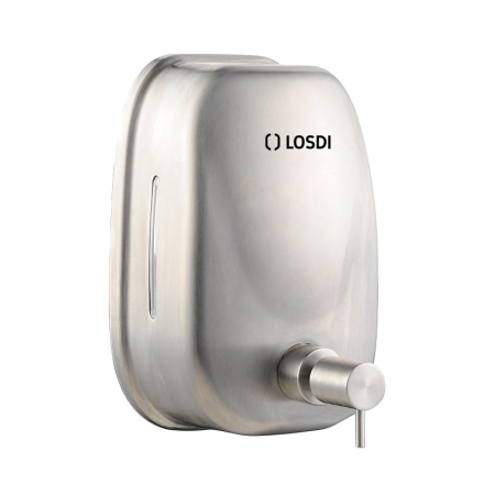 RO-Dosificador jabón líquido 1,7 l. Acero Inox Satinado Blinder LOSDI