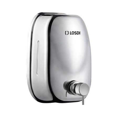 RO-Dosificador jabón líquido 1,7 l. Acero Inox Brillo Blinder LOSDI