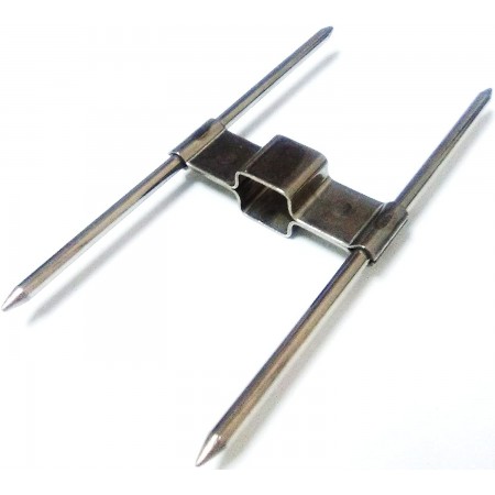 RO-Pack de 10 pinchos dobles asador de pollos