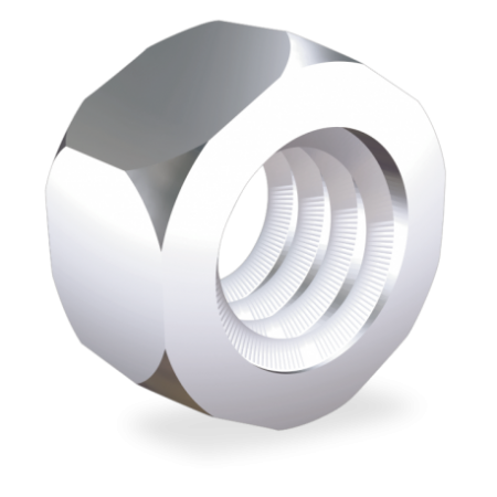 RO-Tuerca hexagonal rosca métrica M4 mm. DIN 934 A2 (x100)