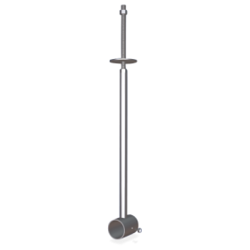 RO-Tirante de techo para tubo con varilla 1000x30 mm.