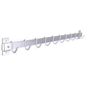 RO-Pletina con 10 ganchos 1000x75x60 mm.
