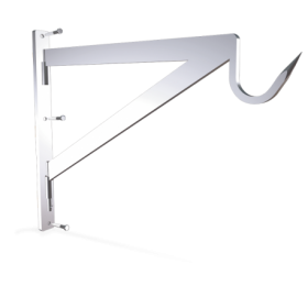 RO-Gancho cartela fijo y giratorio modelo atornillar de 495x40x630 mm.