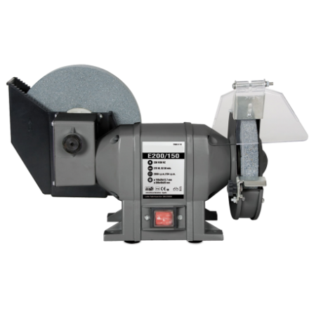 RO-Afilador de cuchillos profesional de sobremesa 380x200x290 mm. 220V / 50 Hz - 1/2HP / 5850 r.p.m. / Muelas: 150x25x12,7 mm."