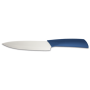 RO-Utilitario cerámica blanca, mango azul 125 mm.
