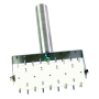 RO-Picador de masa de pizza en acero inox 127x44x160 mm.