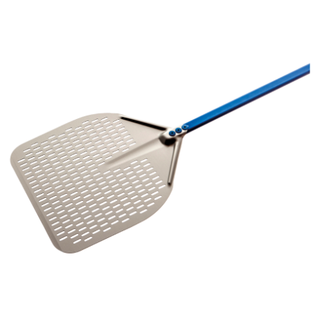 RO-Pala cuadrada de aluminio para horno 330x330x1840 mm.