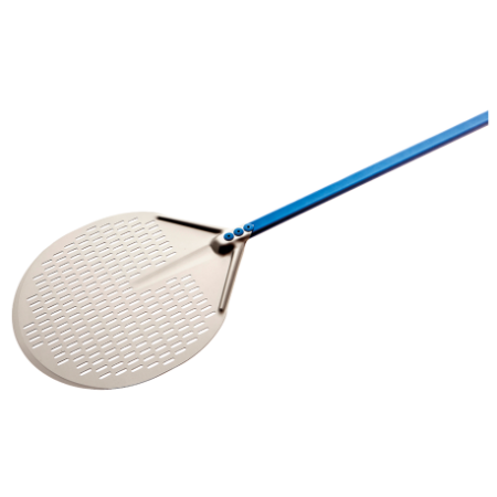 RO-Pala redonda de aluminio para horno ø330x1840 mm.